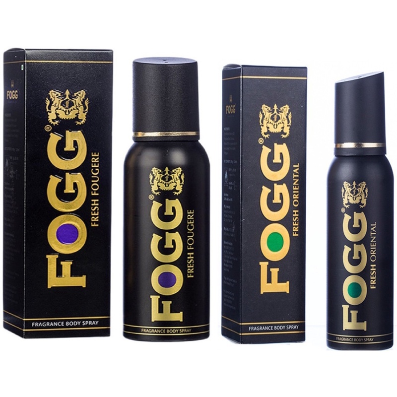 FOGG FRESH FOUGERE FRAGRANCE BODY SPRAY 120 ML+FRESH ORIENTAL FRAGRANCE ...