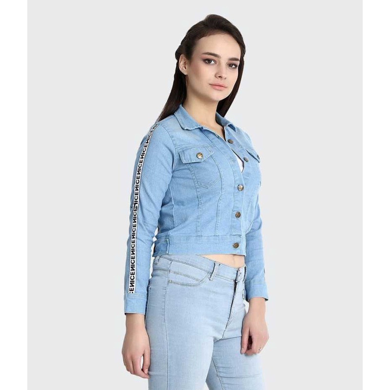 long koti jeans top