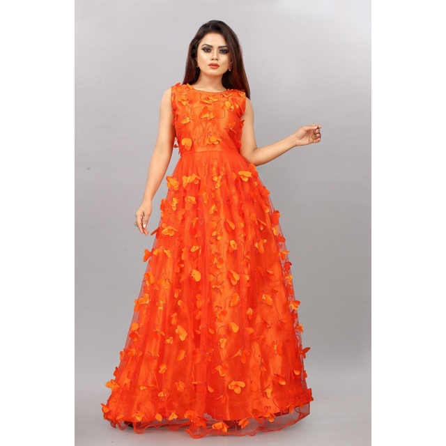 active anarkali gown
