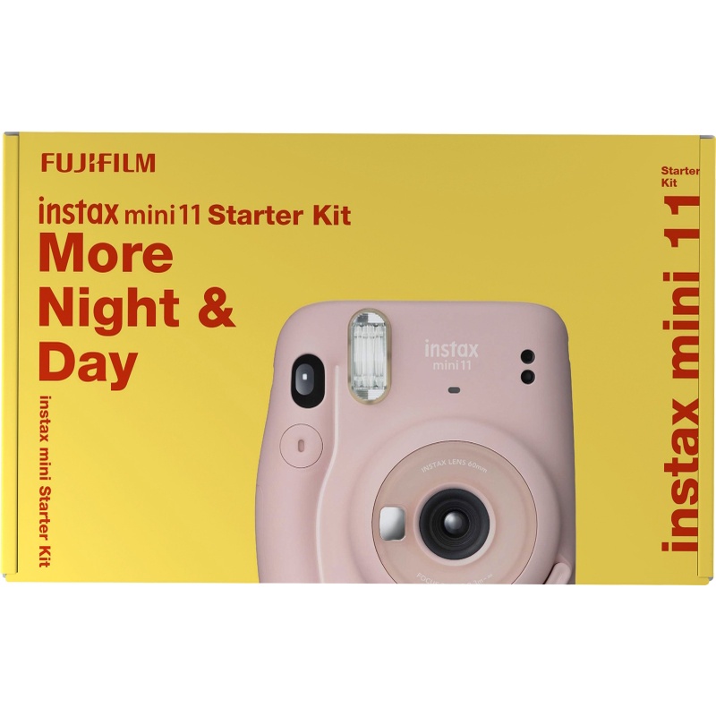 Fujifilm Instax Instax Mini 11 Starter Kit Instant Camera Pink Instant Camera Pink Shopee India