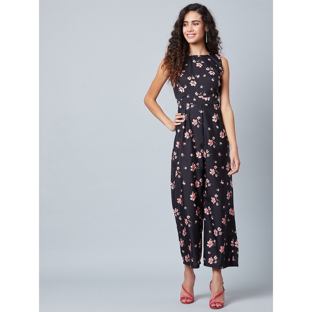 floral jumpsuit formal