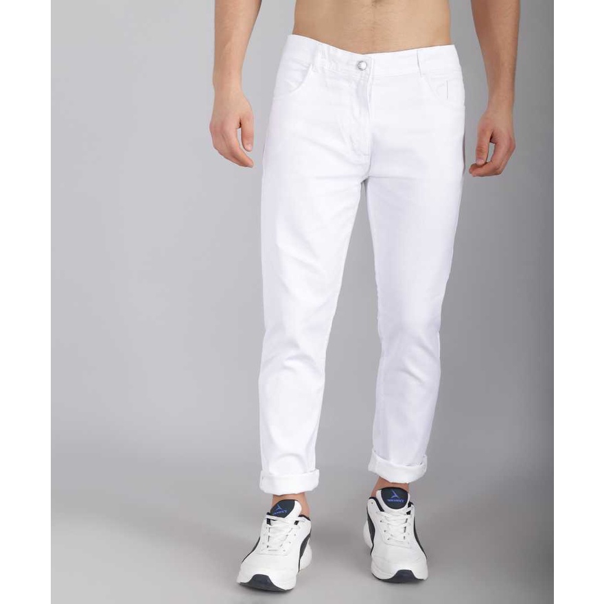 white jeans pant gents