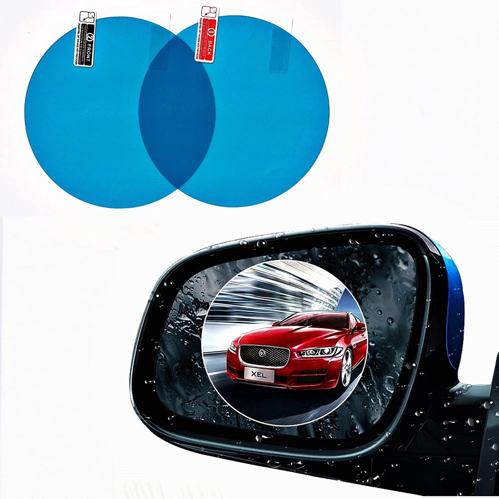Details about   Car Rear View Mirror Side Window Glass Protective Film Anti Fog Rainproof 4PCS