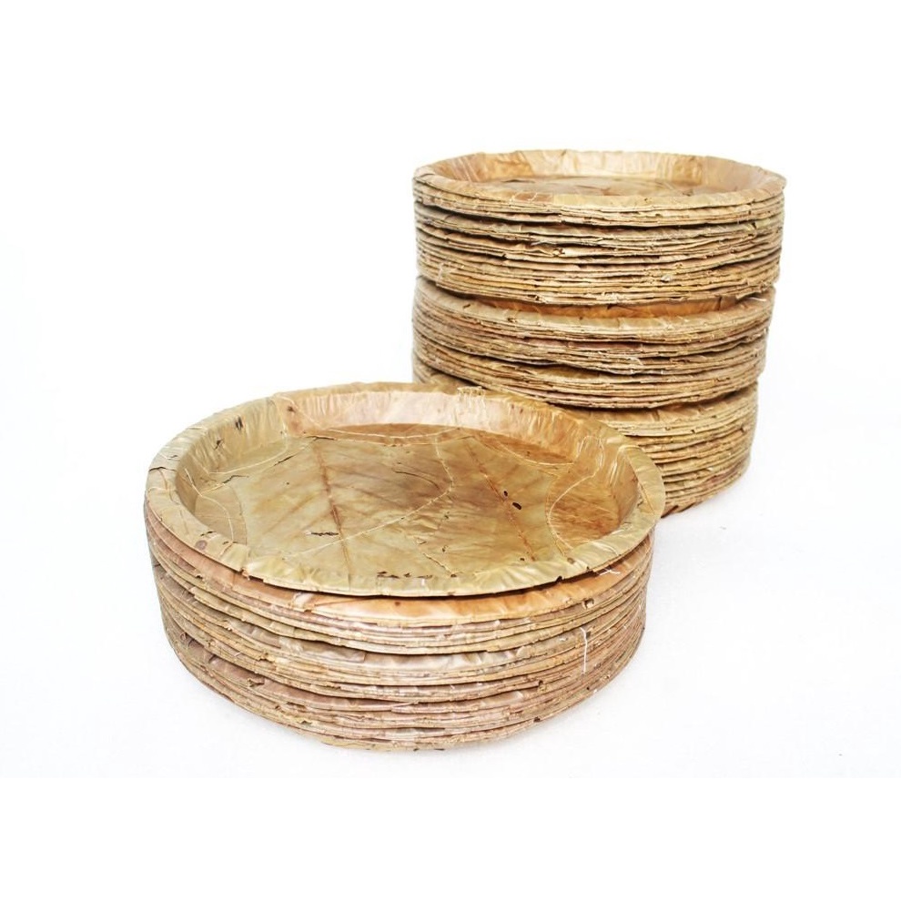 EcoFriendly BioDegradable Disposable Compostable Natural Sal Leaf