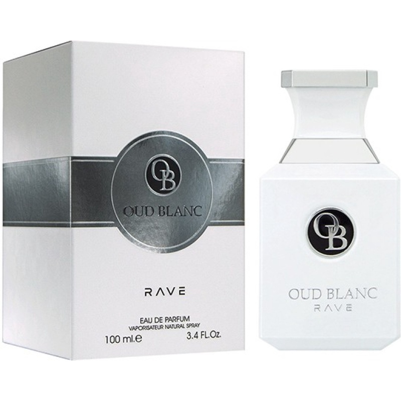 Rave Oud Blanc For Men 100 ML EDP By Lattafa Perfumes Eau de Toilette ...