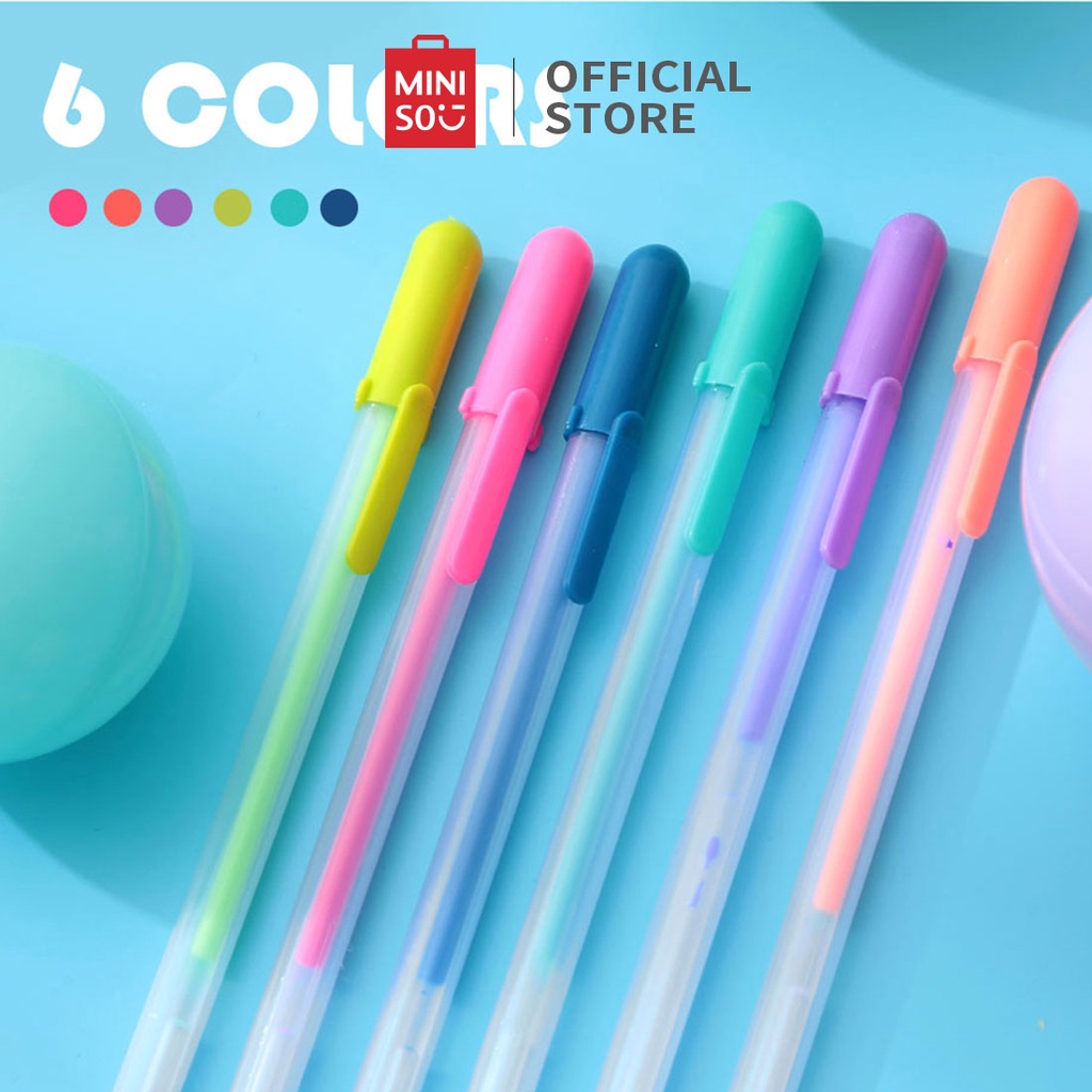 MINISO Candy Rainbow Series Gel Pen | Shopee India