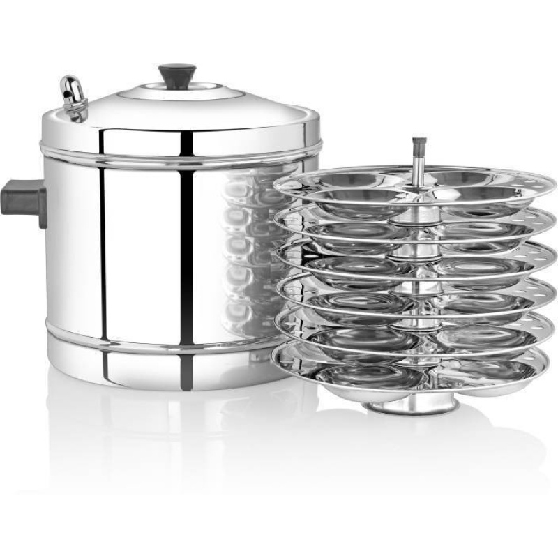 Felcon 6 Plates Idly Maker / Cooker Standar d Idli Maker (6 Plates , 24