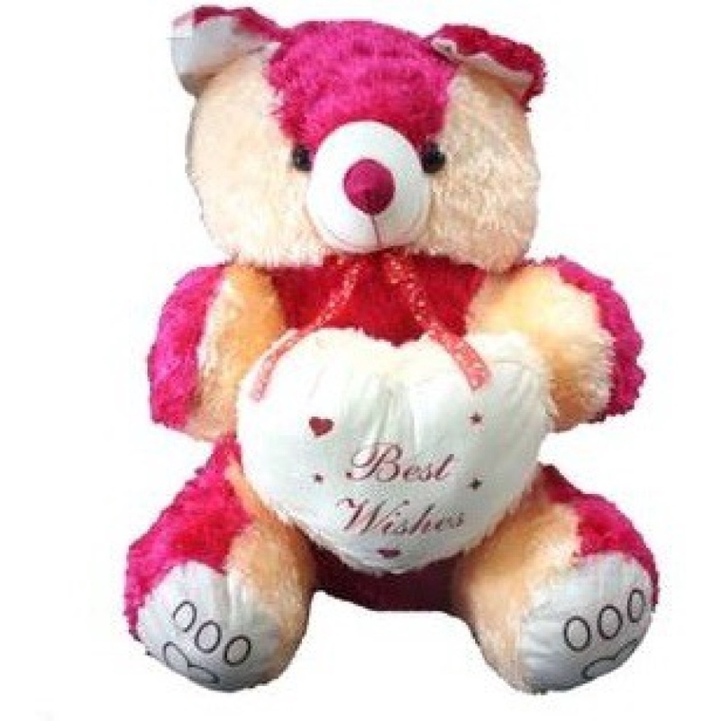 60cm 23.5 Inches Pink Bear Plush Toy