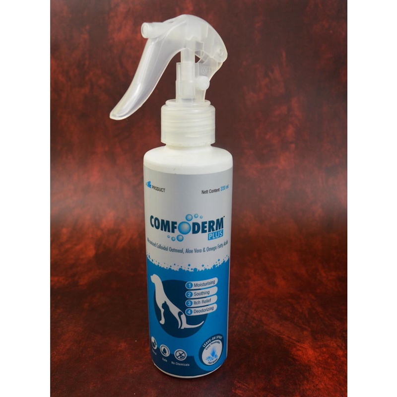 TTK Comfoderm Plus Spray 220 ml For Dogs By Fifozone Shopee India