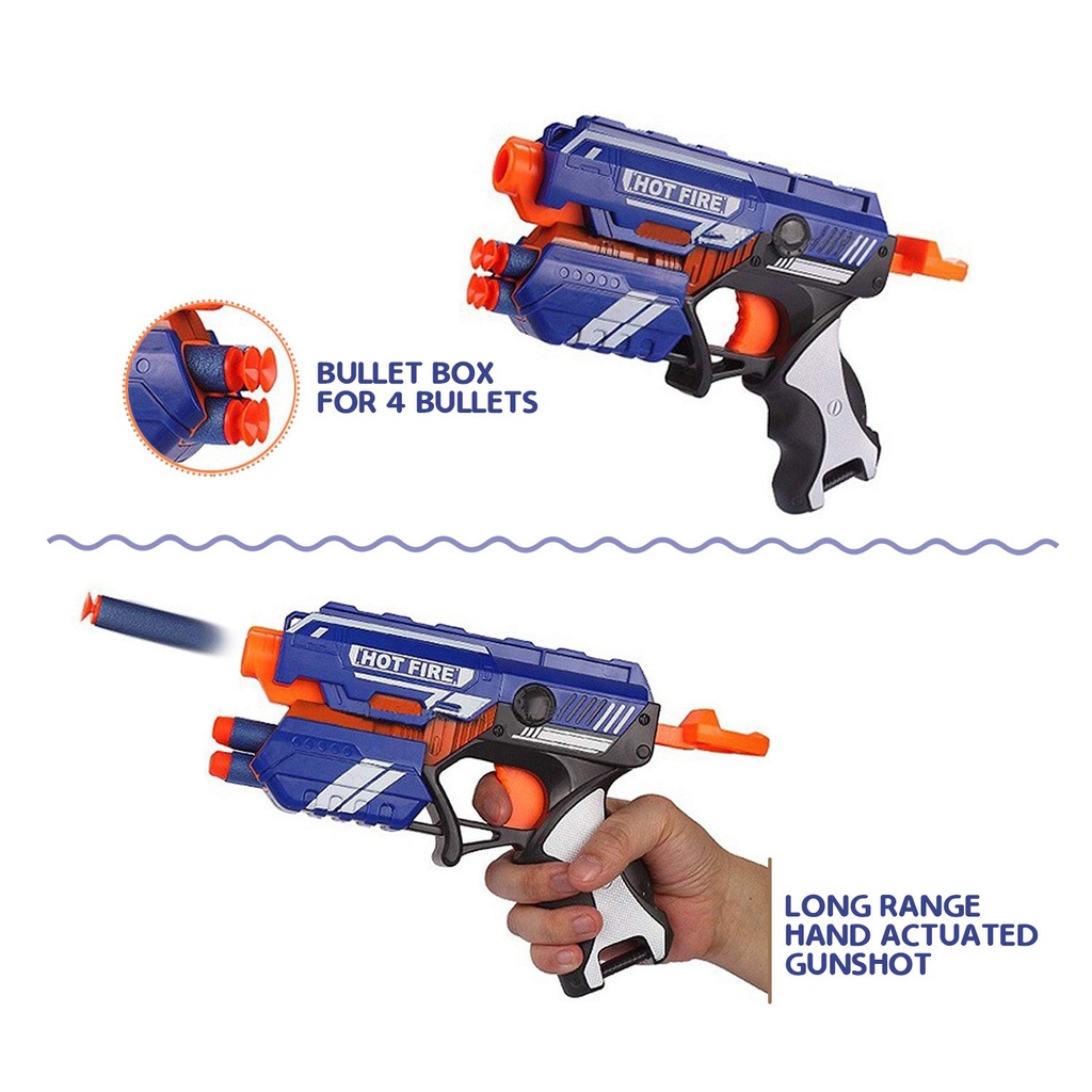 SARVDA Blaze Storm Foam Blaster Gan Toy, Safe and Long Range Shooting ...