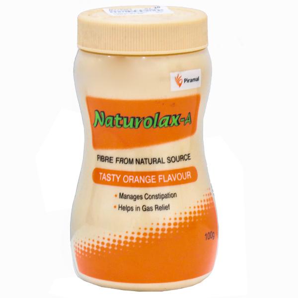 Naturolax A Isabgol Powder For Constipation Relief, Tasty Orange