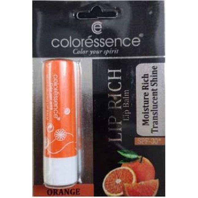 Coloressence Orange Lip Balm 4G*1Pcs PF5220 Orange (Pack of 1, 4 g) Shopee India