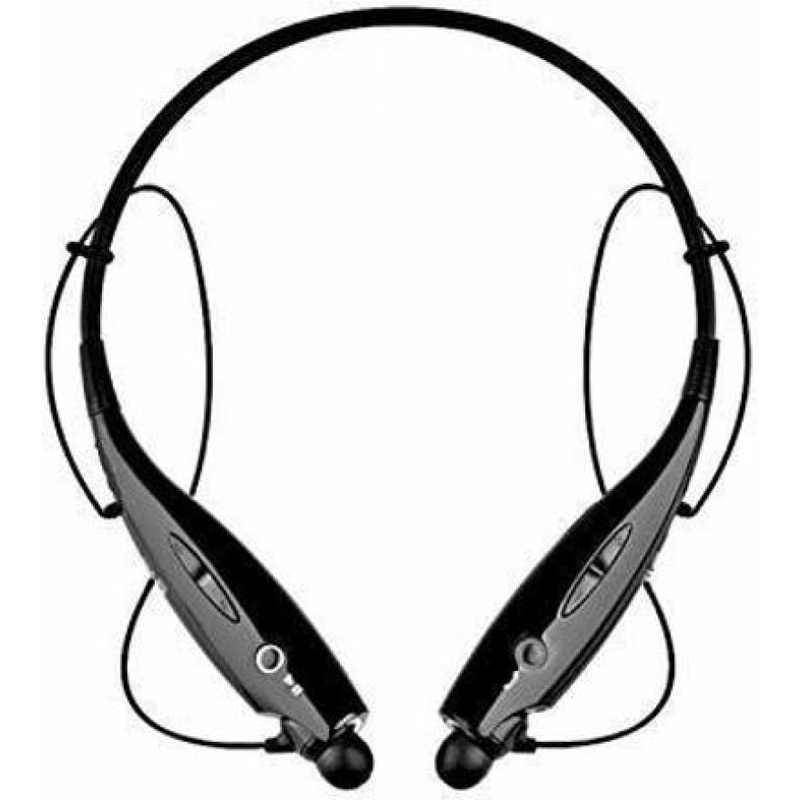 HSB730 Bluetooth Headset without Mic Bluetooth Headset (Black
