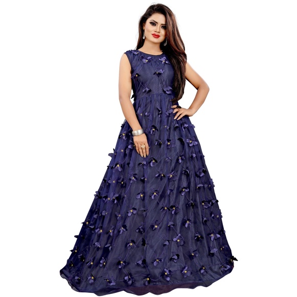 active anarkali gown