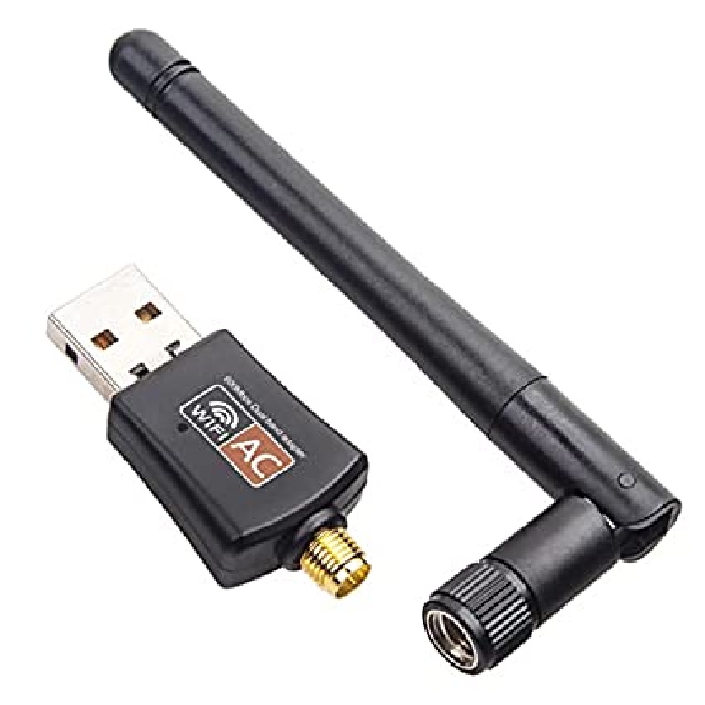 VOFFY 500 To 1000 Mbps Mini Wireless USB WiFi Receiver Antenna Adapter 