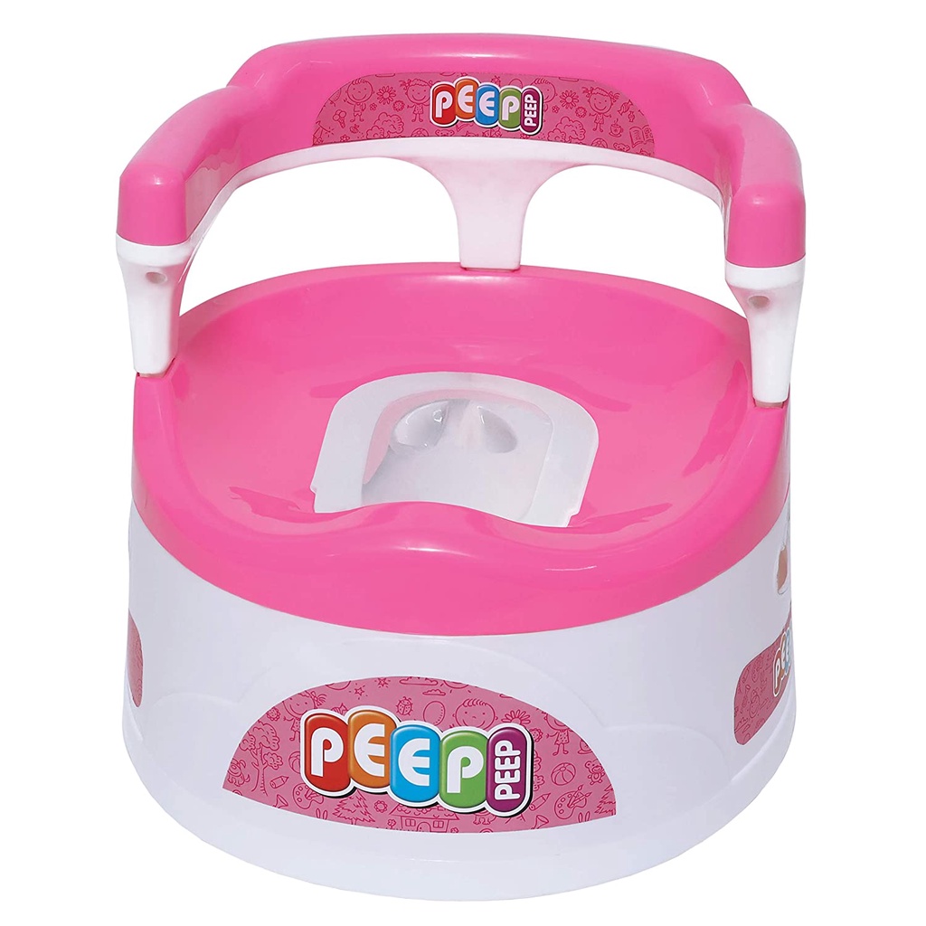 PEEP PEEP Baby Toilet Training Potty Seat with Upper Closing Lid and ...