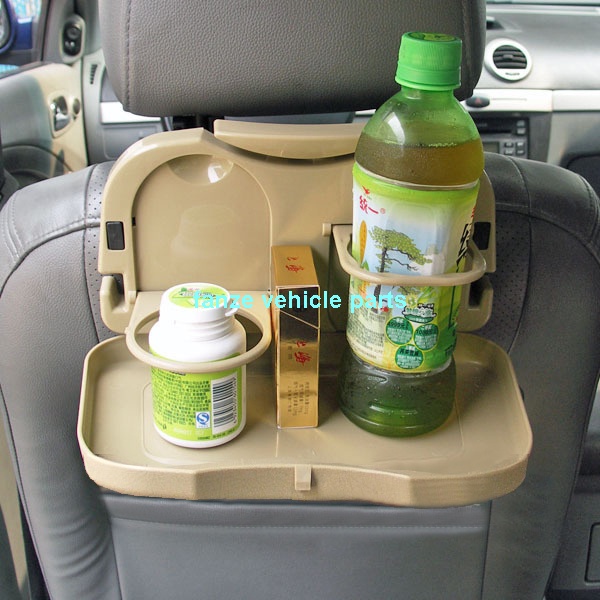 Car Dining Tray Car Table Car Tray Table Car Rear Seat Foldable Organizer Tray Folding Auto Cup