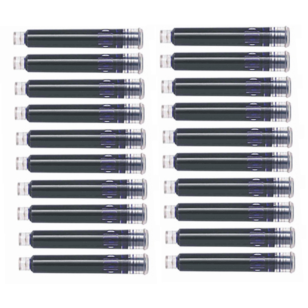 Nozomi Jumbo Size Fountain pen ink cartridges 20 pc. Pack suitable