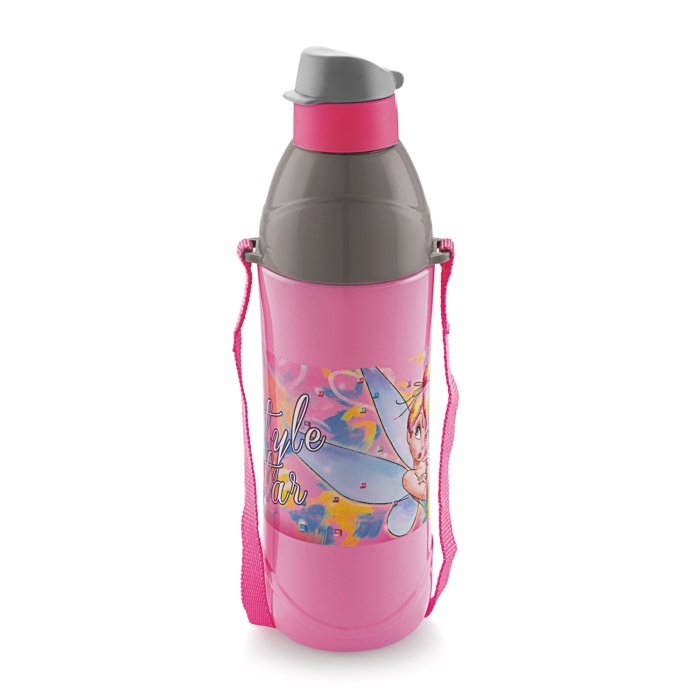 Cello Puro Junior Insulated Water Bottle for Kids, 600 ML, Assorted