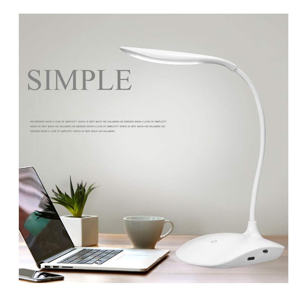 Dimmer Rechargeable Led Table Lamp, Smart Light Led Desk Table Lamps