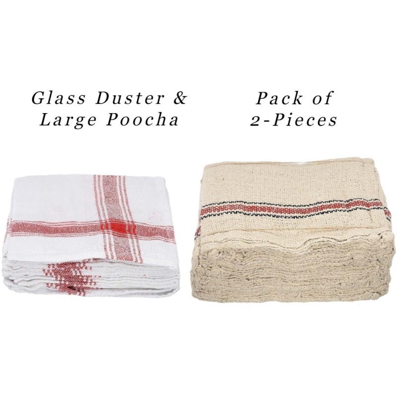 Kaizen Enterprises Wet and Dry Cotton Cleaning Cloth (4 Units) Shopee