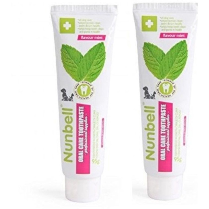 Nunbell Oral Care Toothpaste pack of 2 Pet Toothpaste (Dog) Shopee India