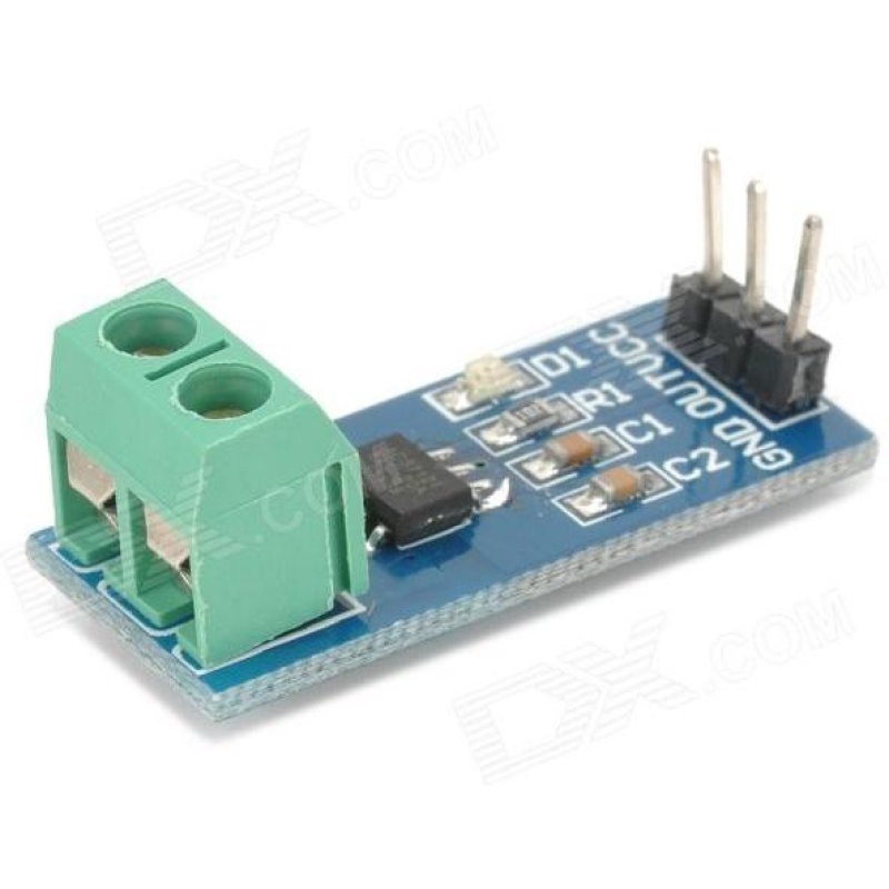 arduino CURRENT SENSOR 30A range Current Sensor Module ACS712 Module ...