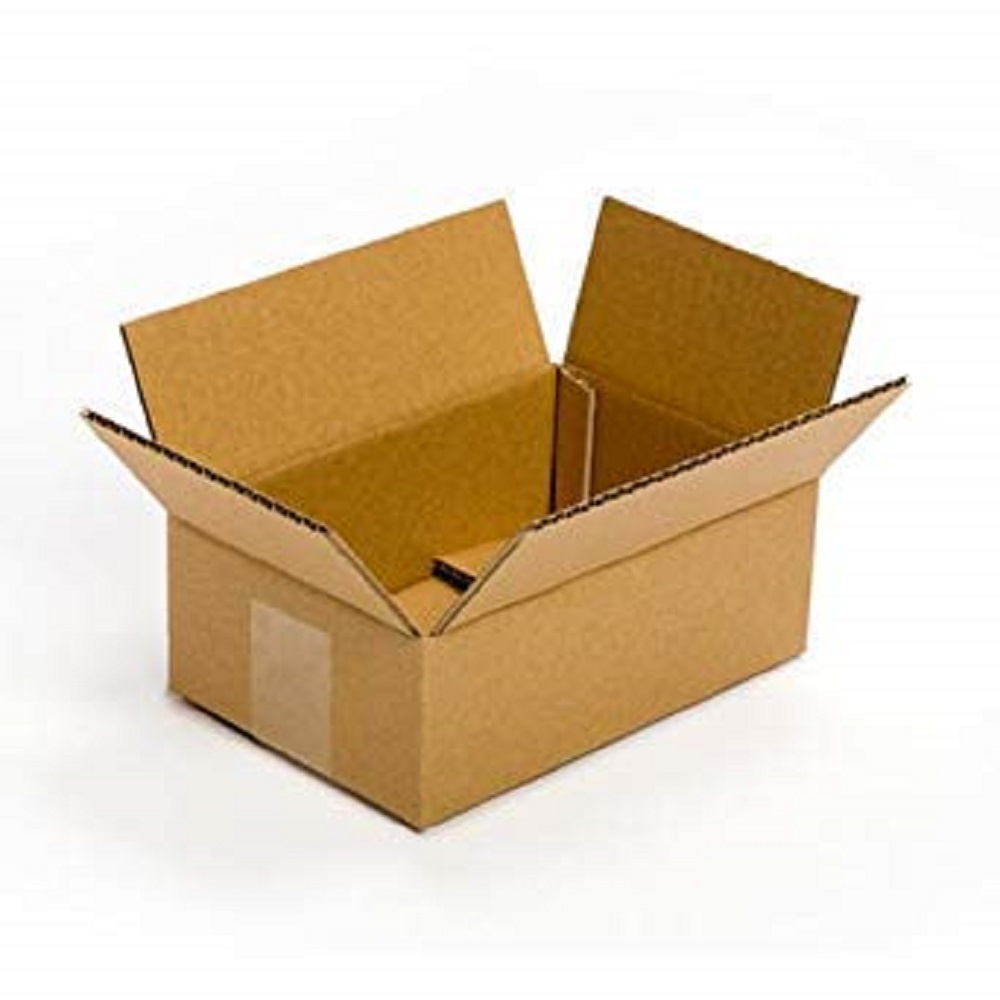 Ynk Corrugated Cardboard Packing & Shipping Packaging Box 6X4X1.5 (Pack ...