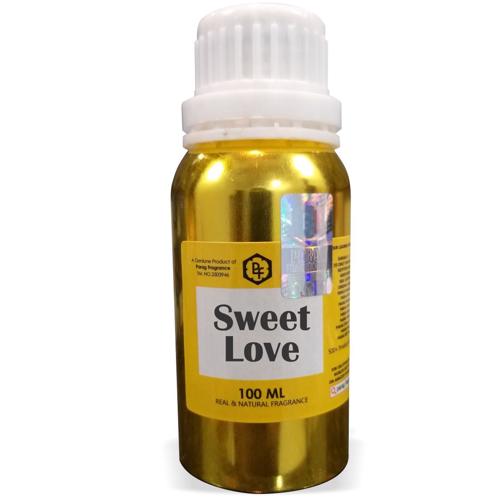 Parag Fragrances Sweet Love Attar 100ml ( Alcohol Free Attar For Men