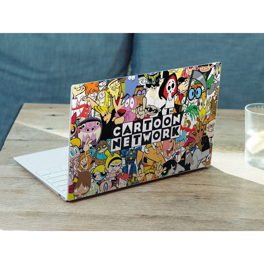 Make Unique Cartoon Network Design Characters Laptop Skin Sticker Decal ...