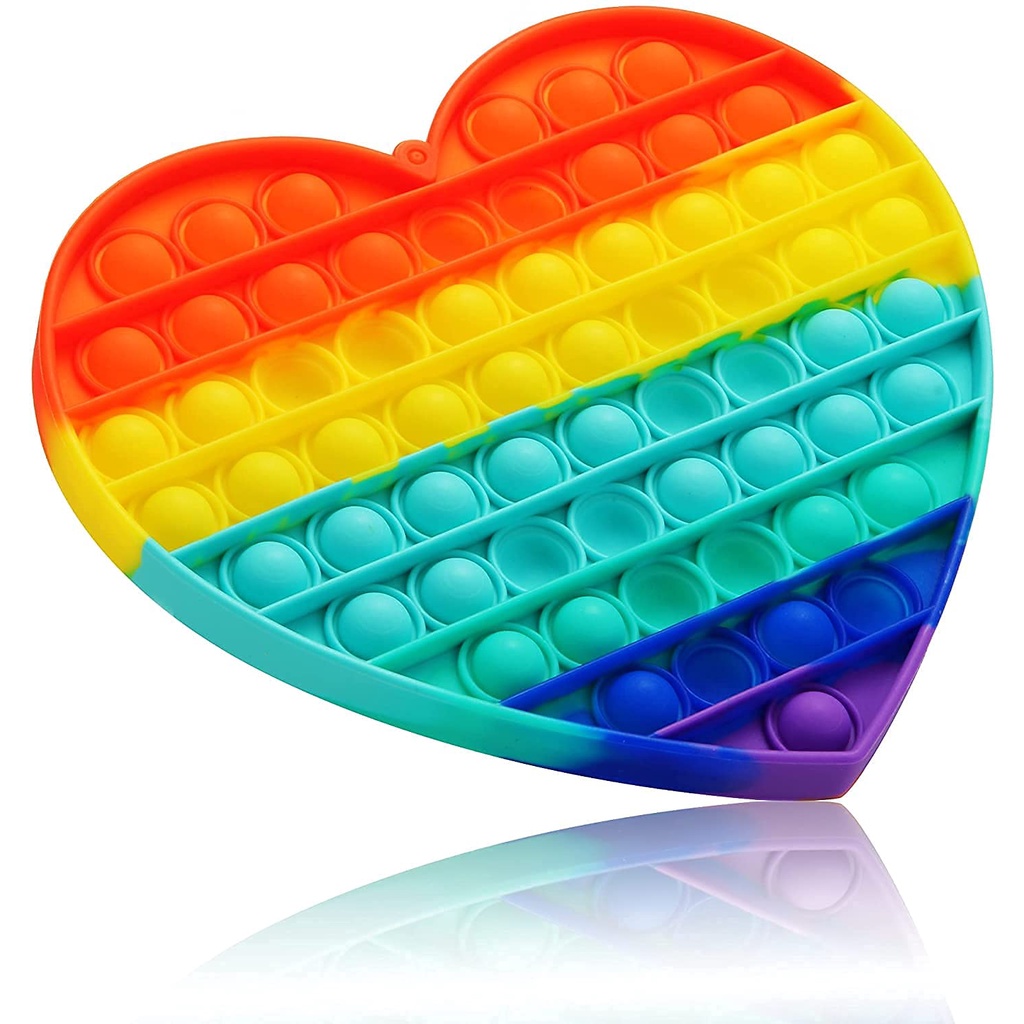 Poppet Pop It Fidget Toys, Push Pop Bubble Fidget Sensory Toy, Autism