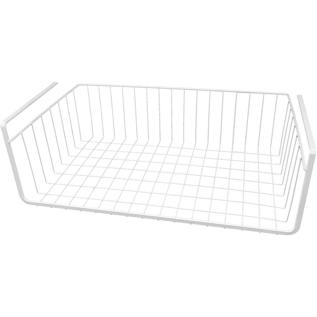 FreshDcart Pack Of 1 Stainless Steel Under Shelf Organizer Basket