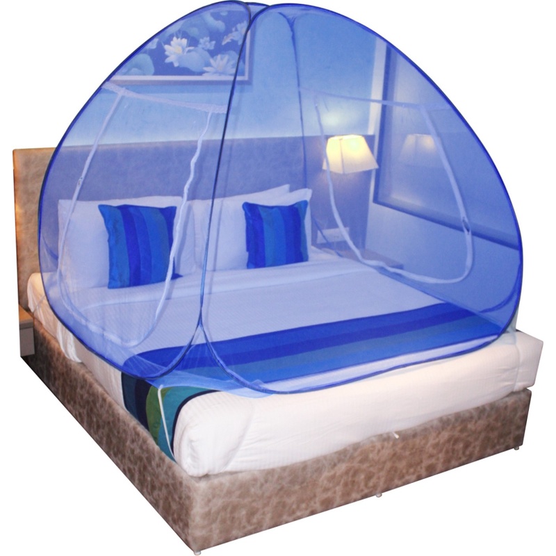 Paola Polyester S Mosquito Net, Foldable King Size Bed India