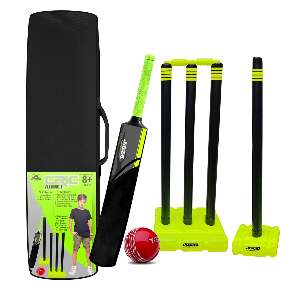 A-ONE Cricket Set for Kids with Bat Ball,Wickets and Carrying Bag
