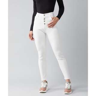 white colour ki jeans