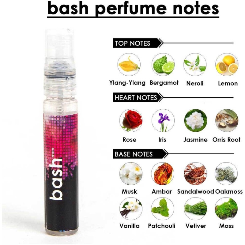 Adiveda Natural Bash White Musk Smoky Perfume Sample Eau De Parfum 12 Ml For Men Shopee India