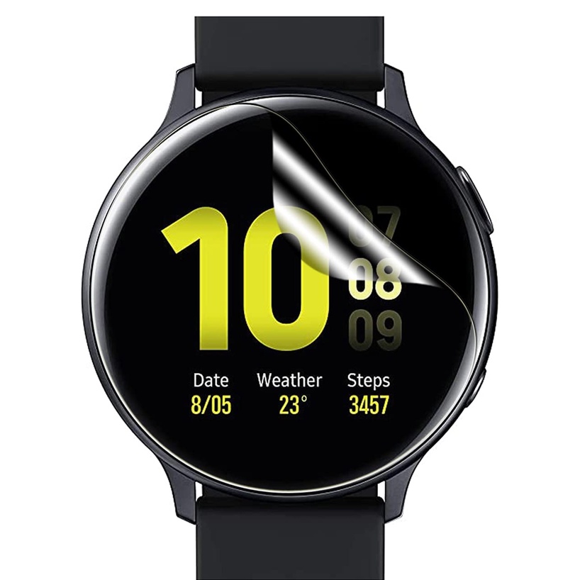 Drgizmo Screen Guard For Samsung Galaxy Watch Active 2 4g 44mm Pack Of 3 Shopee India