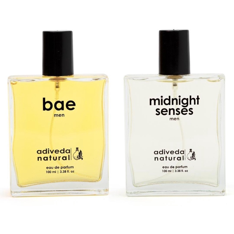 Adiveda Natural Bae & Midnight Senses For Men Perfume Gift Set Eau de