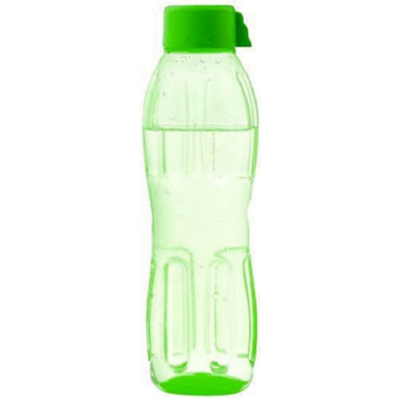 Transparent Plastic Water Bottle (1 Litre) (GREEN) Shopee India