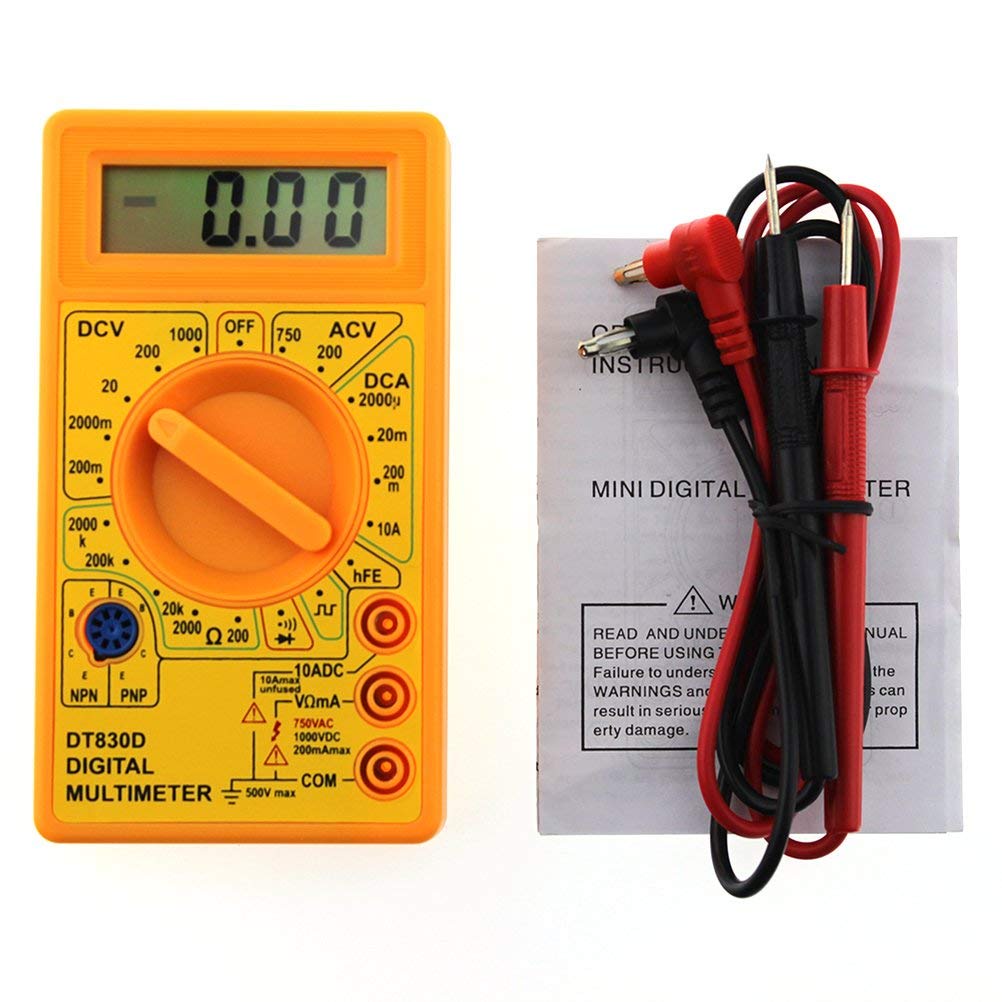 PENGGONG Basic Digital Multimeter with Buzzer Square Wave Output