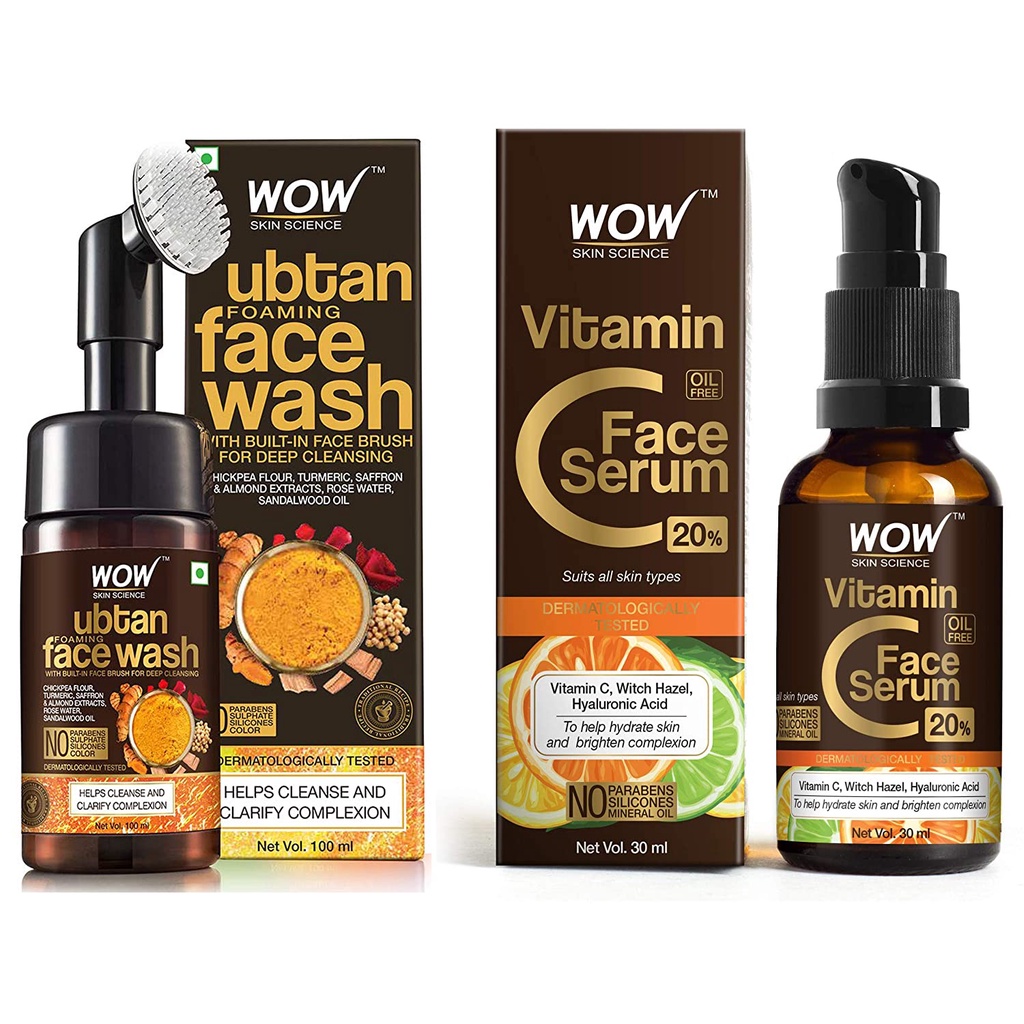 WOW Skin Science Vitamin C Serum - Skin Clearing Serum -Anti-Aging Skin 