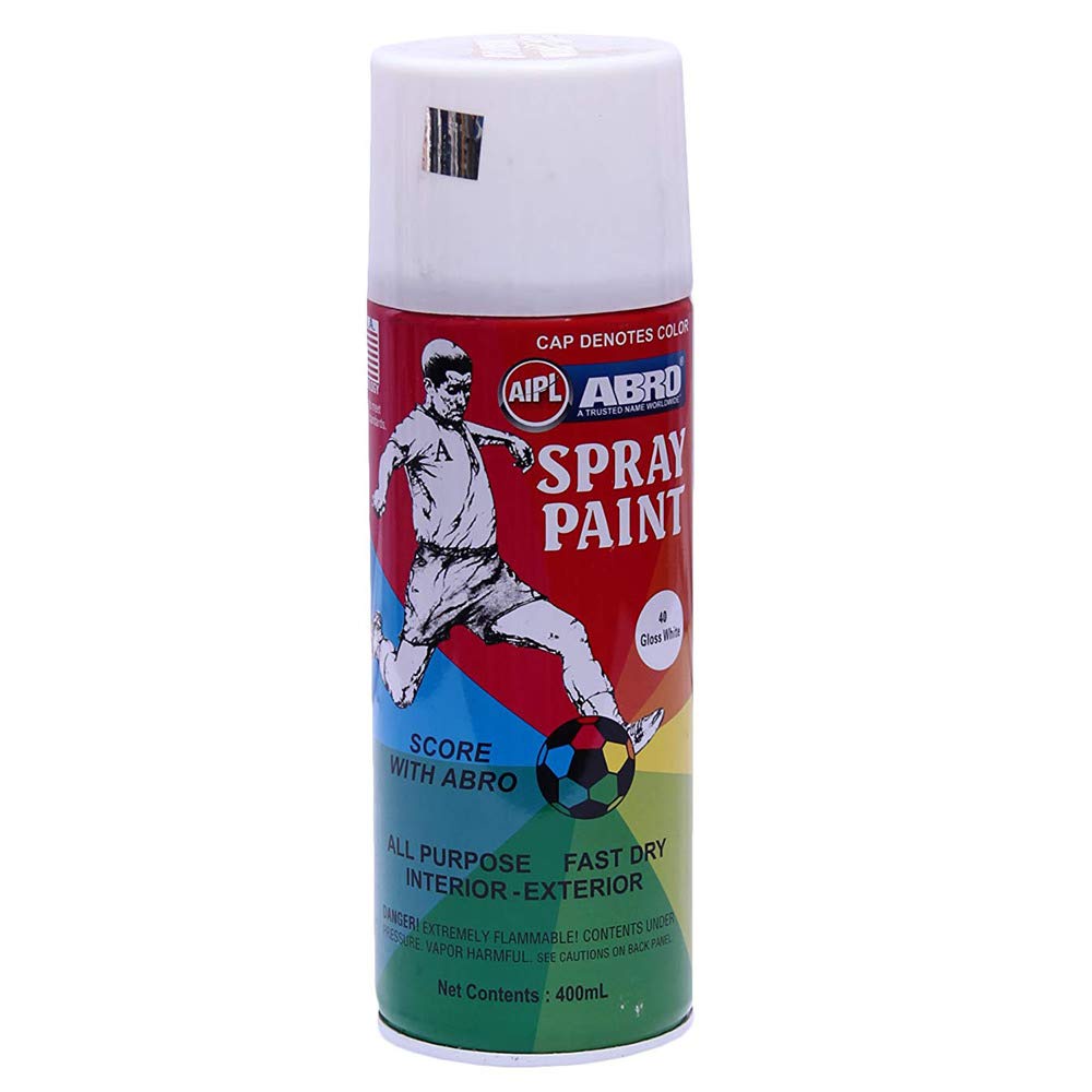 ABRO SP40 Multipurpose Colour Spray Paint Can for Cars and Bikes