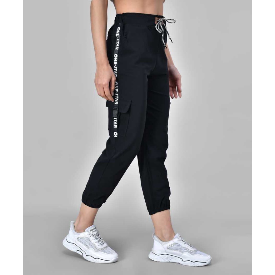 solid cargo joggers