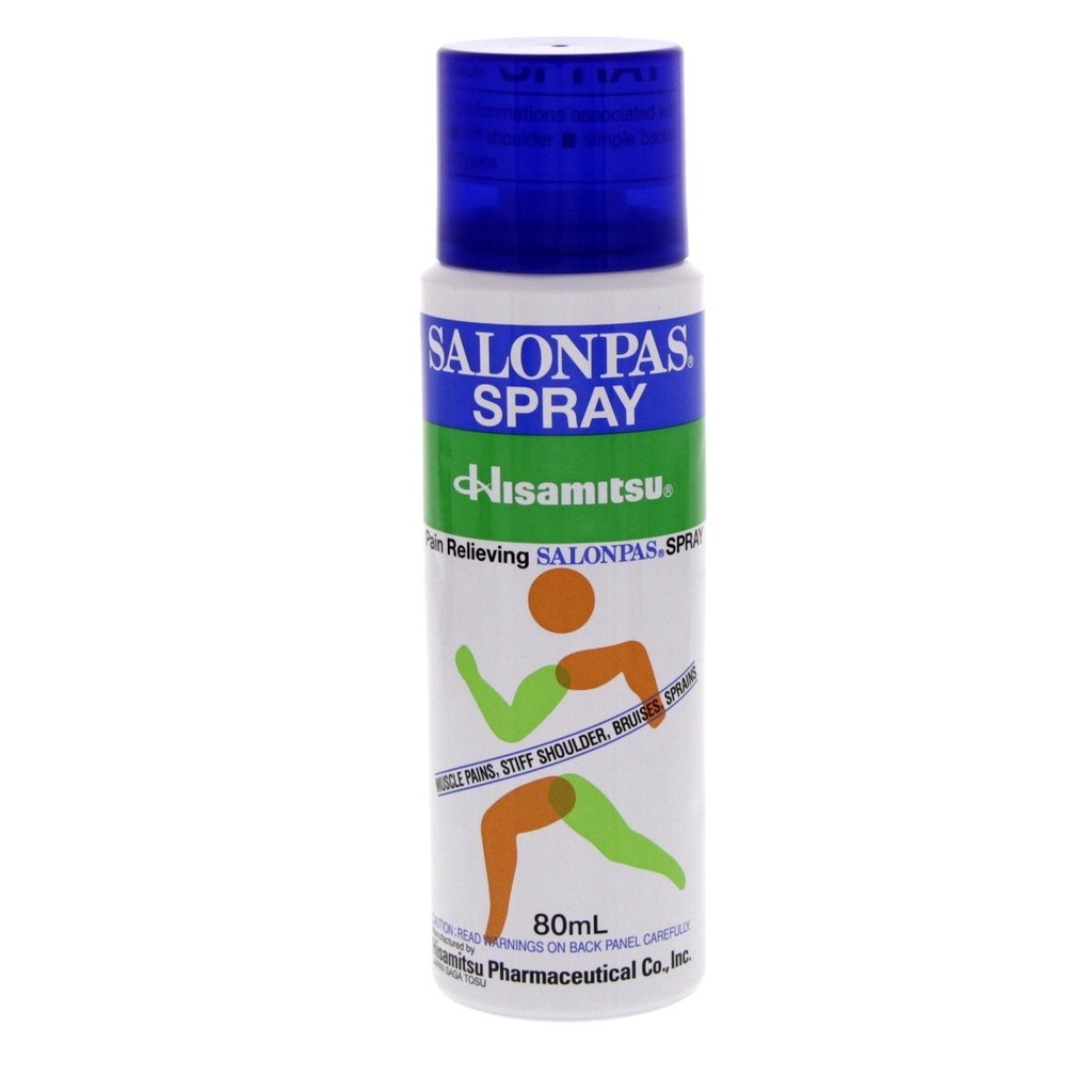 Salonpas Pain Relieving Spray - 80 ml | Shopee India