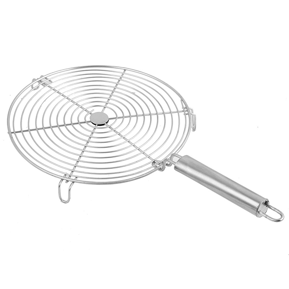 Stainless Steel Roti Roast Grill Papad Chicken Tandoor paneer Roaster Jali Phulka Papad Roasting