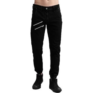 ankle length black jeans for men