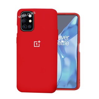 Oneplus 9r Case Silicon Blue Shopee India