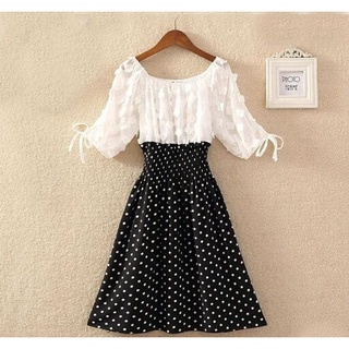 net frock neck design