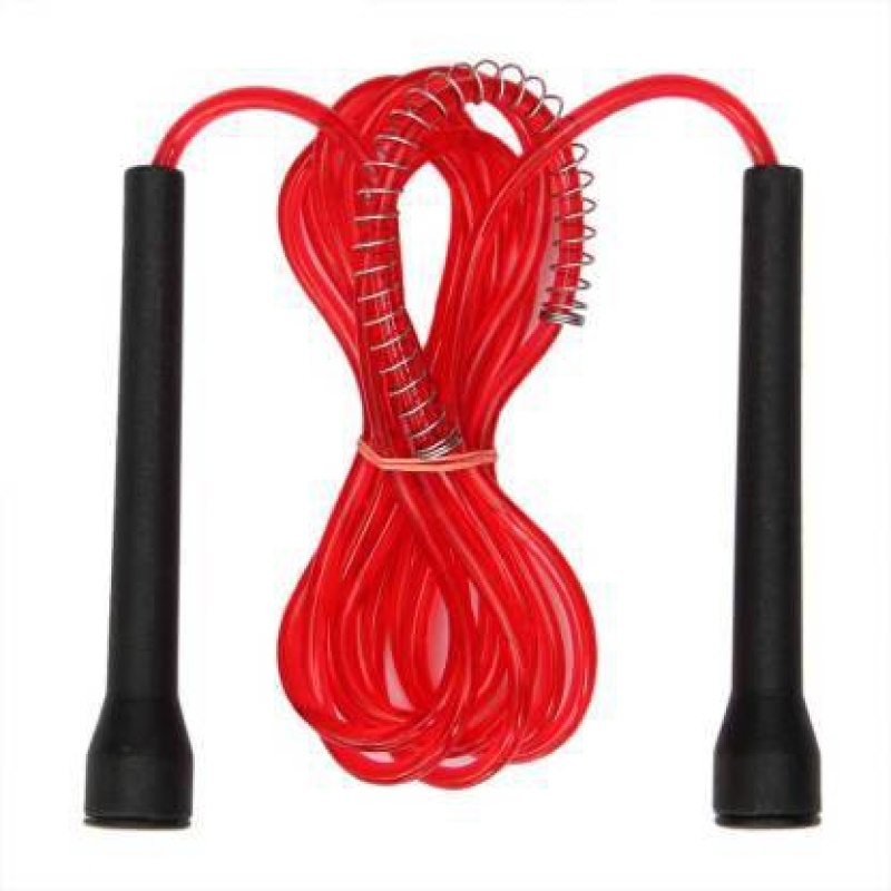 YESBRO RED SPEED Weighted Skipping Rope (Red, Black, Length: 274 cm ...