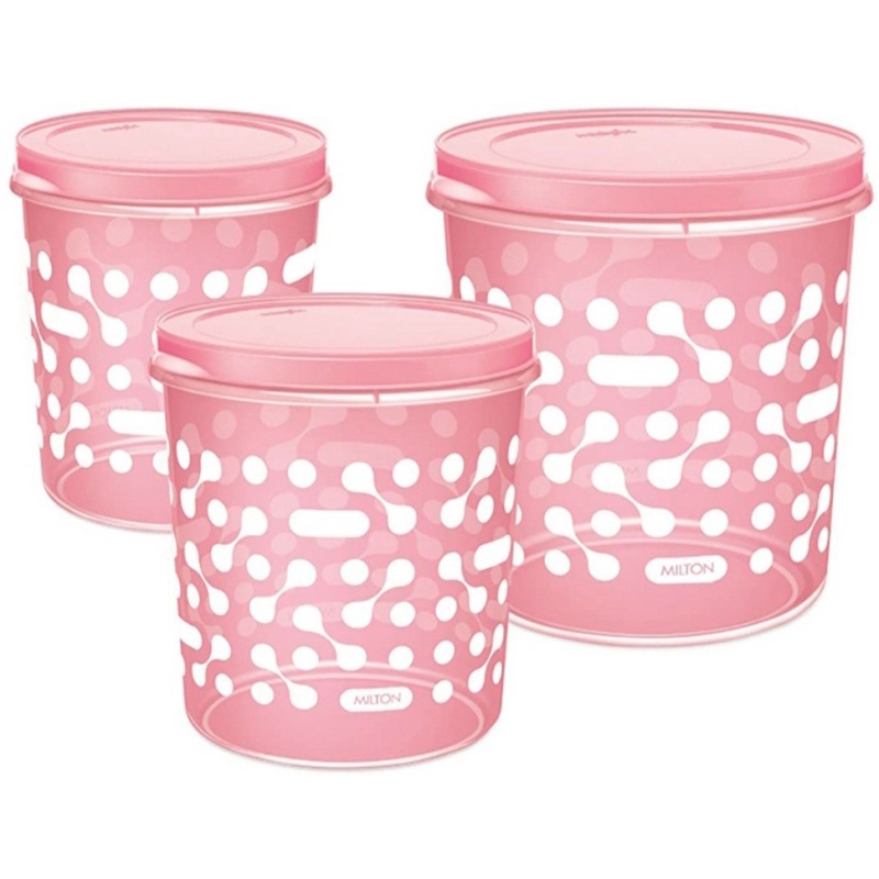 Milton Storexx Container Set Of 3 10l 7l 5l 10 L 7 L 5 L Plastic Utility Container Pack Of 3 Brown Shopee India